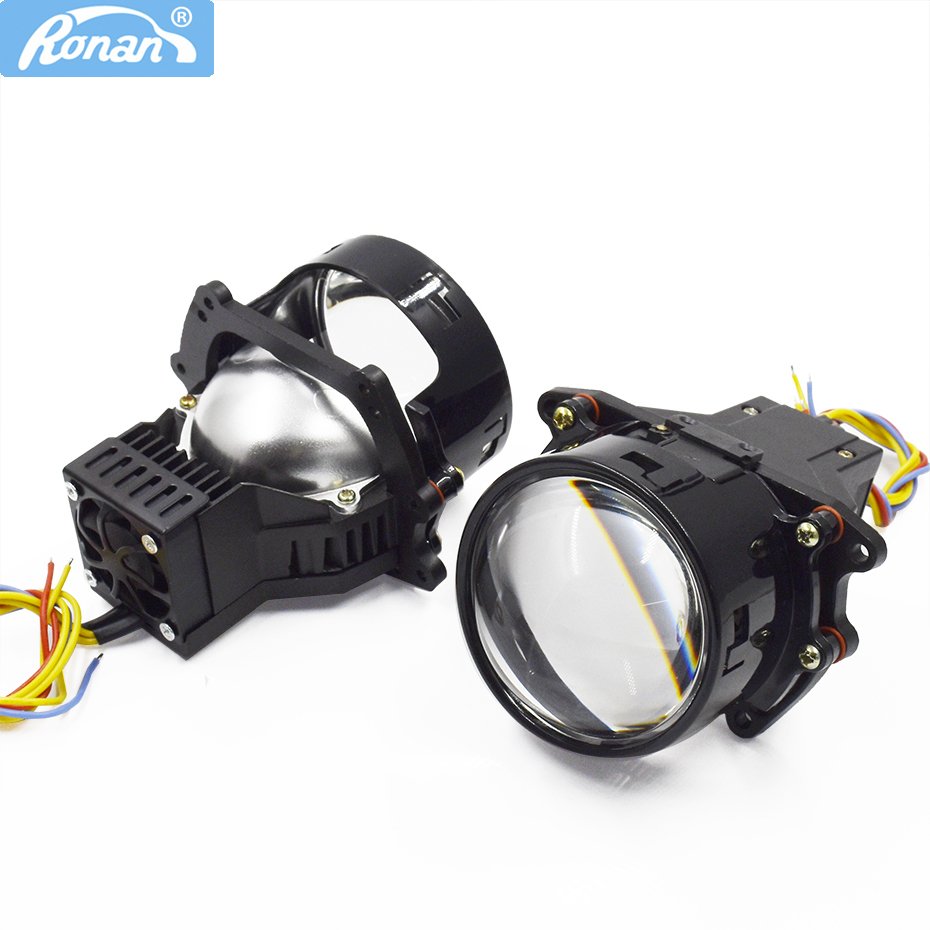 

RONAN 3,0 дюйма 45 Вт Bi Led два объектива для фар 5500 лм K для Hella 3R G5 Hi Lo Beam объектив обновленная модернизация