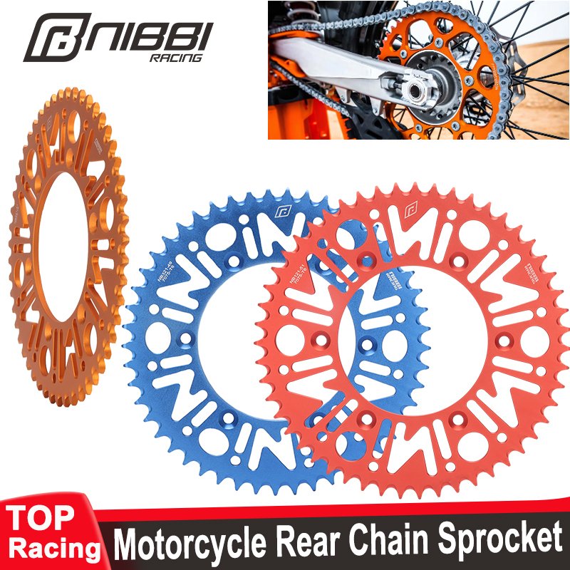 

Алюминиевая задняя звездочка NIBBI 49T 50T 51T для мотоцикла KTM EXC SX MXC Honda CRF 450 XR 400cc Yamaha Dirt Bike