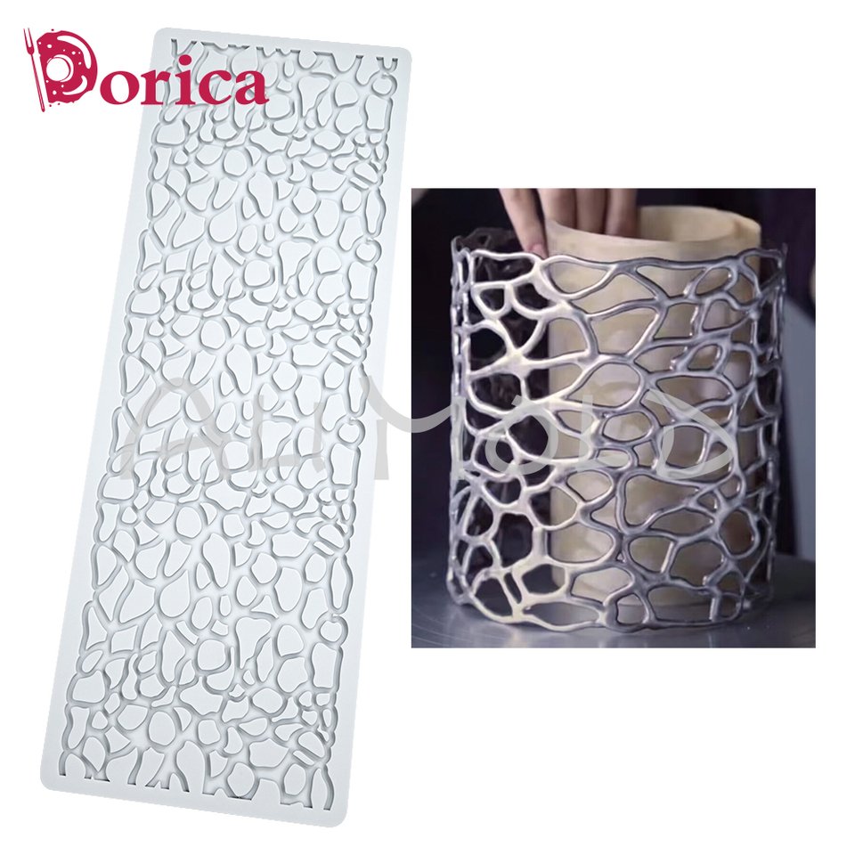 

Силиконовый кружевной коврик для торта dorica