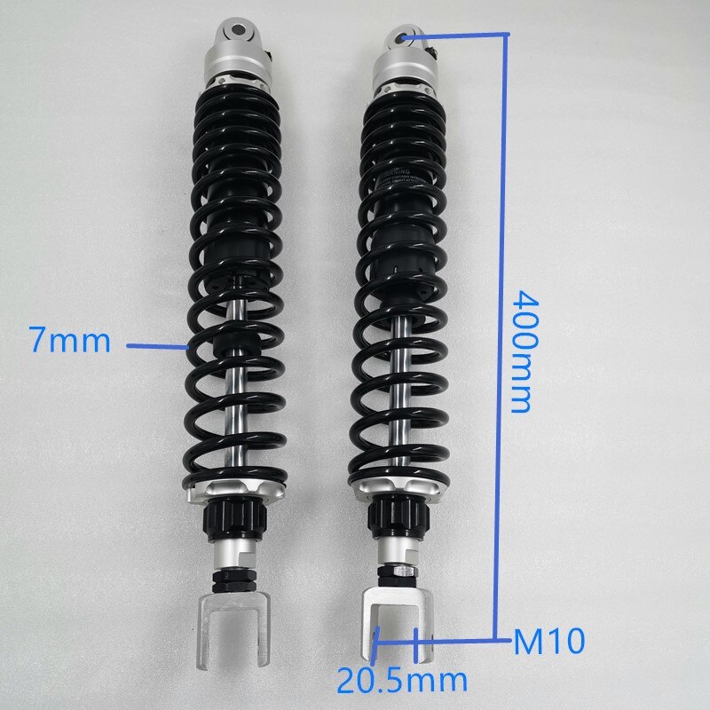 

400 мм 440 мм мотоциклетный амортизатор для Honda Forza250 forza 300 NSS250 Forza 350 Forza350 ADV350, серебряное крыло SW-T 400 FJS 600