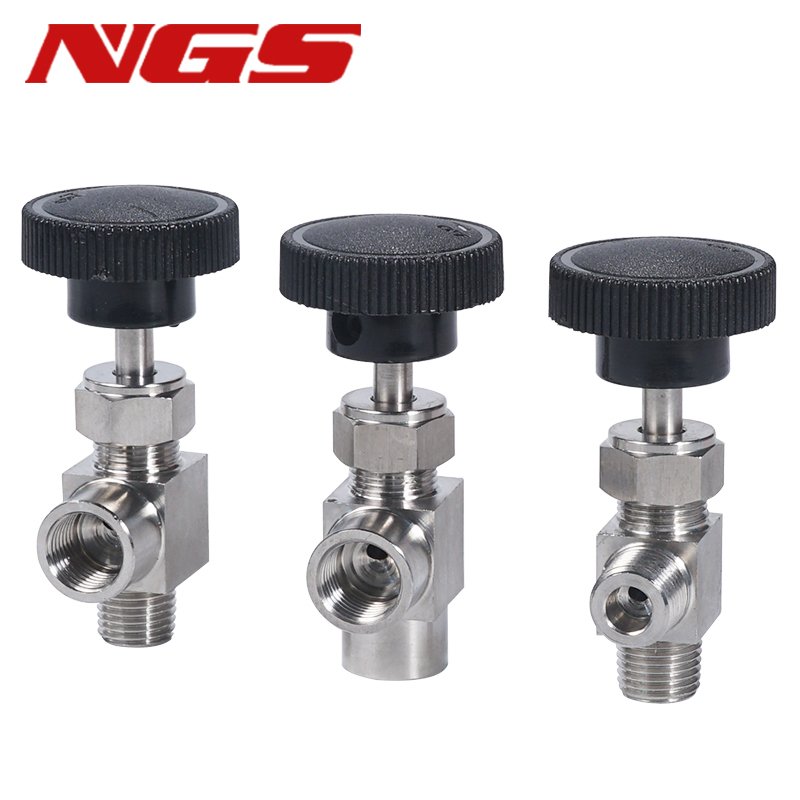 

Игольчатый клапан BSP 1/8"-1/2", сталь 304, 90 градусов