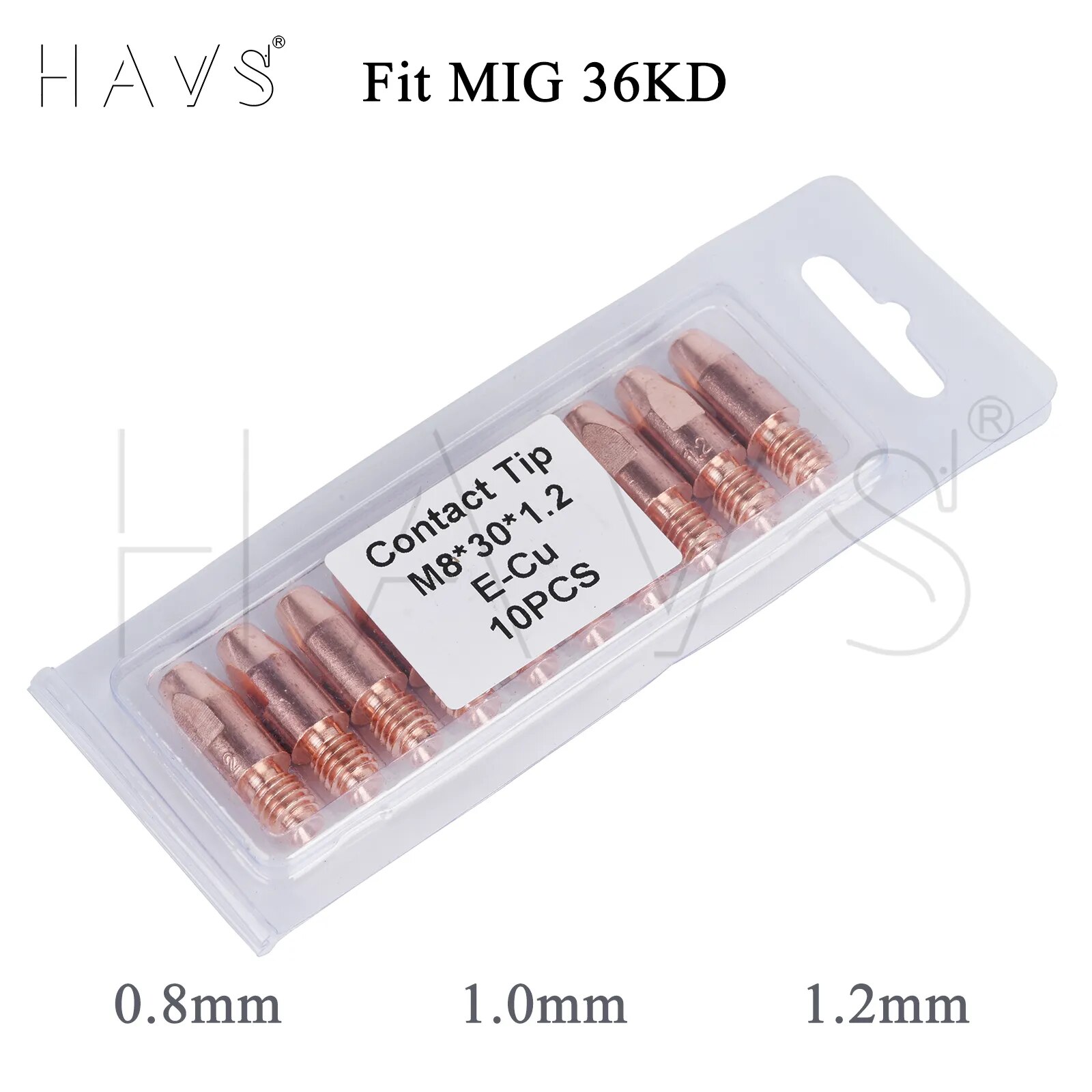 

Контактные наконечники HA&VS MB 36KD 10 шт.