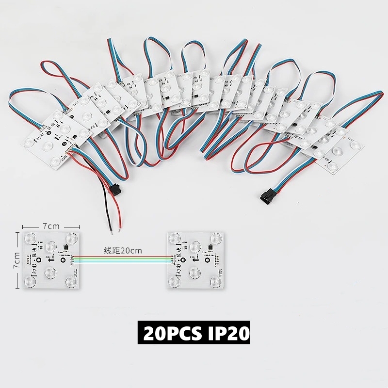 

Khelse WS2818B RGB светодиодные модули 20 шт.