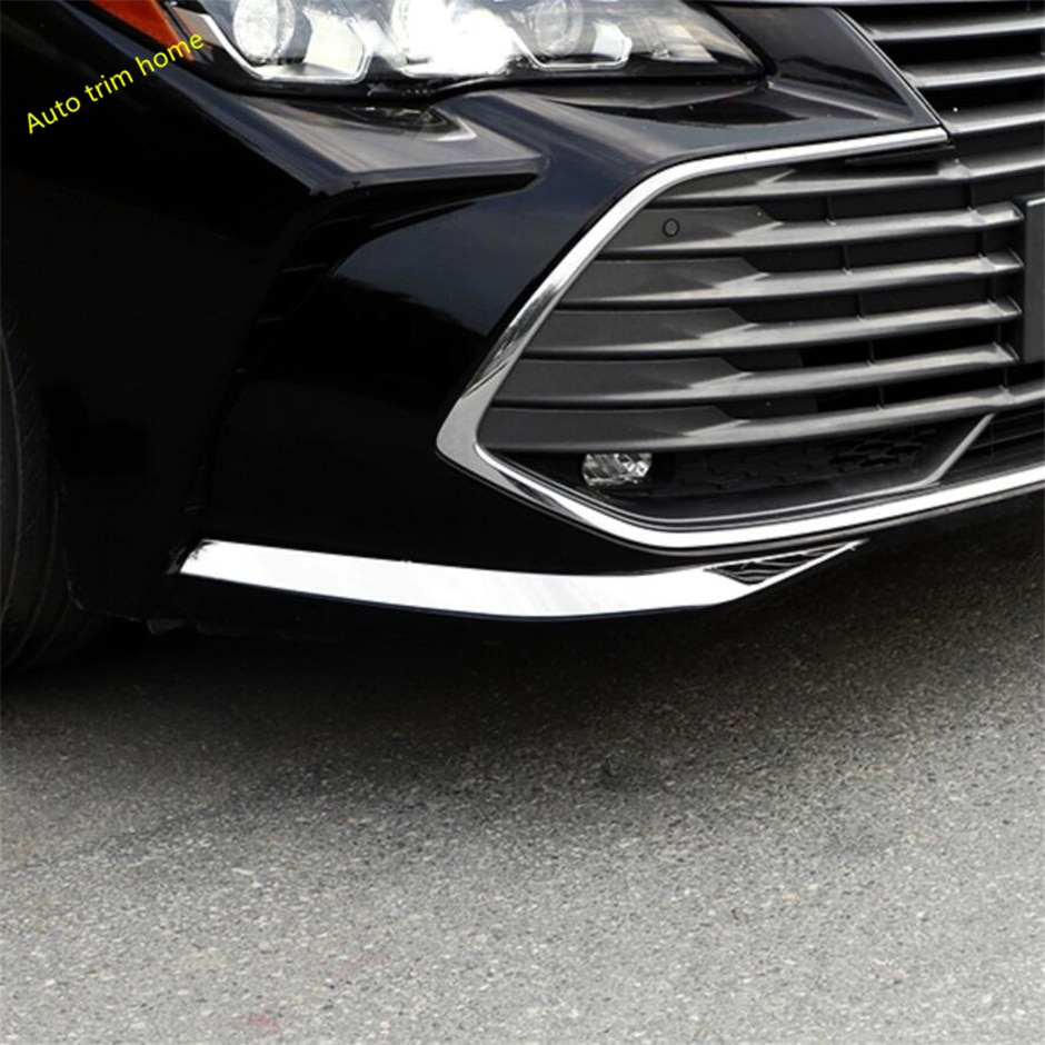 

Угловая полоса переднего бампера, защитная крышка, Накладка для Toyota Avalon 2019-2022, детали из нержавеющей стали для украшения внешней части автомобиля