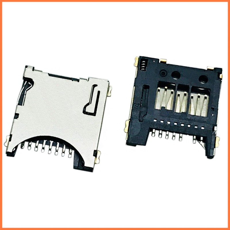 

Micro Nano SD TF Card 8PIN слот лоток держатель считыватель смартфон материнская плата ремонт аксессуар Разъем патч iPad планшет