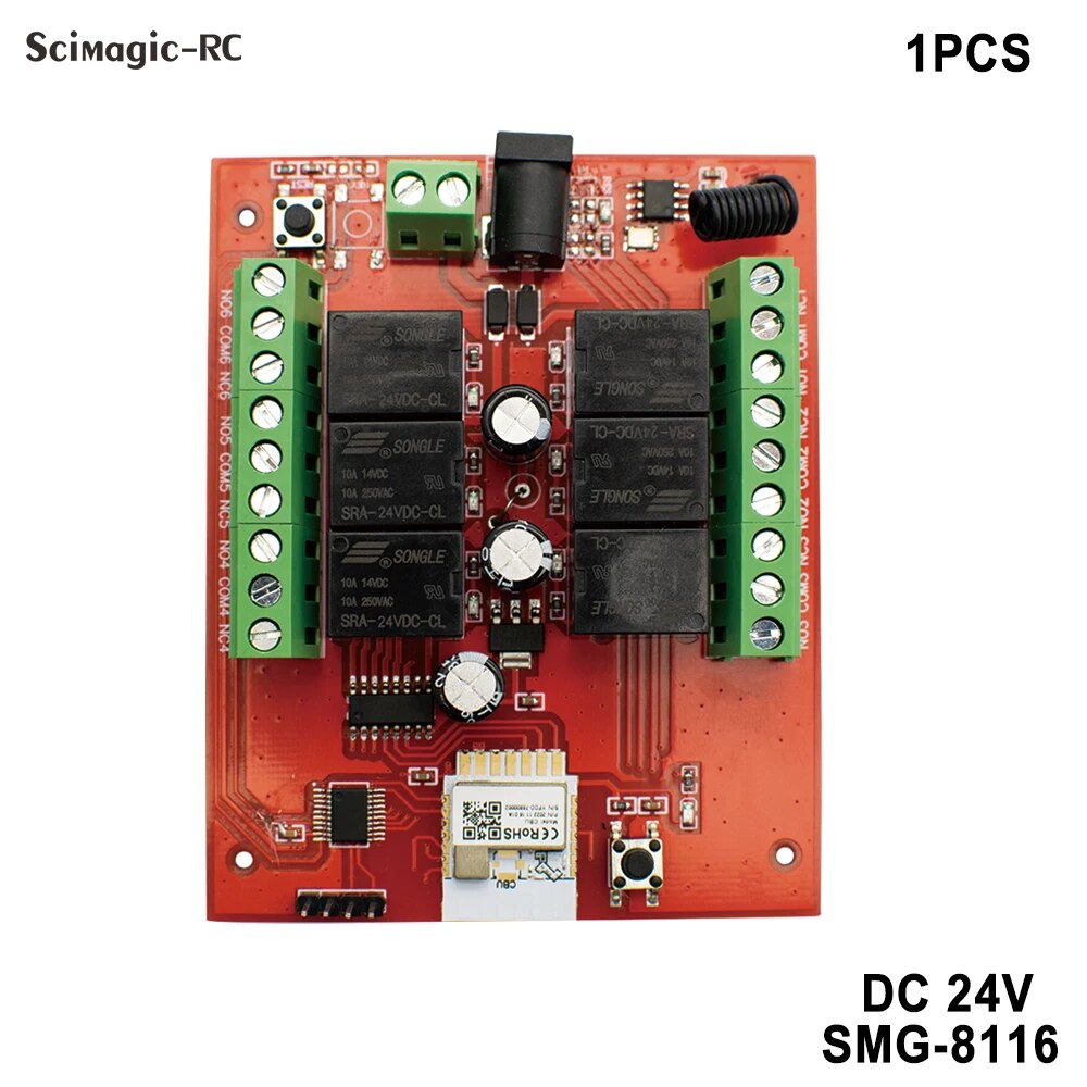 

Scimagic-RC Умный переключатель Wi-Fi 6 каналов