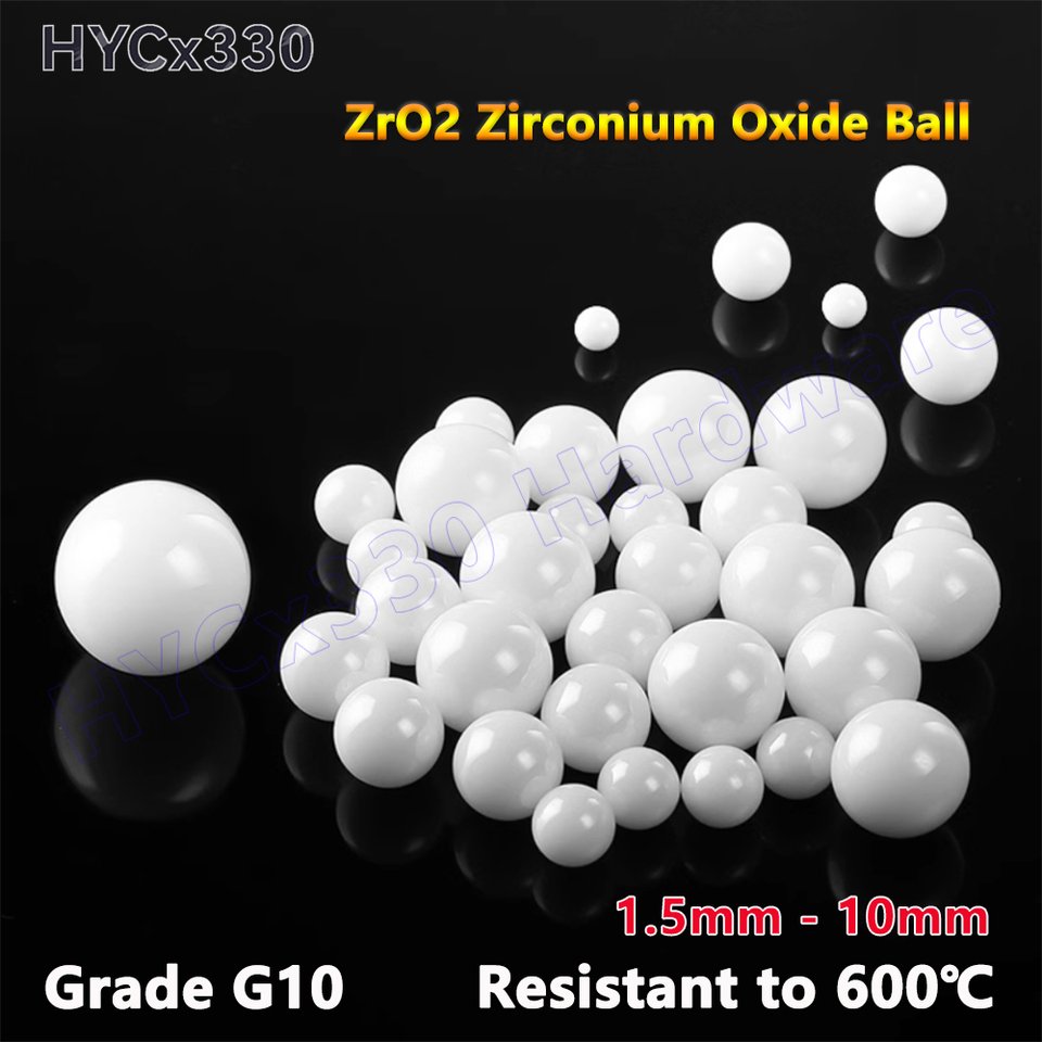 

Керамические шарики ZrO2 G10 1,5-10 мм