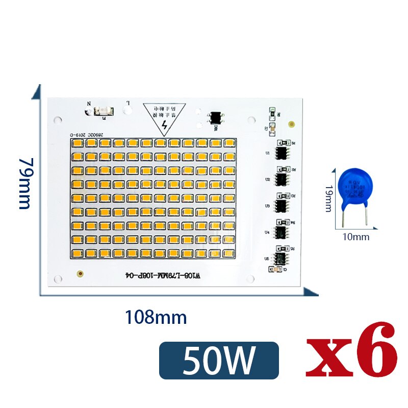 

DEEMOPA LED Lamp Chip SMD2835 10W-100W для наружного прожектора
