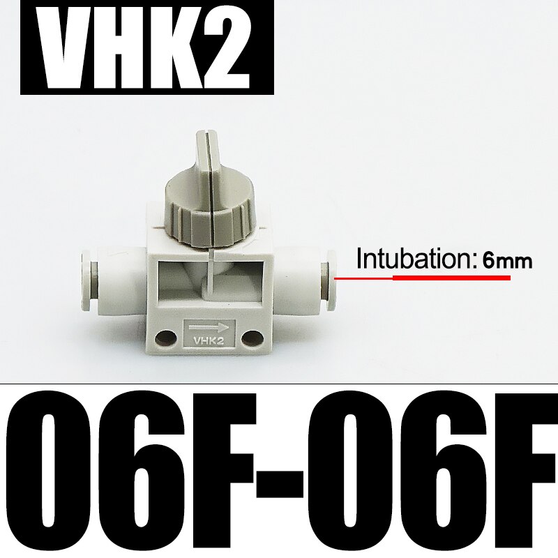 

Белый Пневматический разъем SMC, модель VHK3, ручной клапан, модель 06-06F / 08-08F / 10-10F/12-12F, двухсторонний пневматический компонент