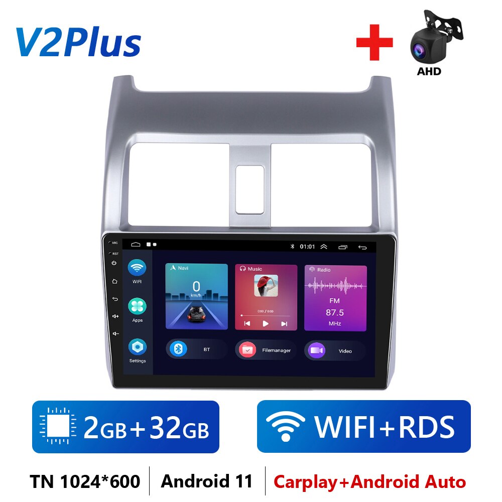 

Автомагнитола LeeKooLuu, 2 Din, Android, GPS-навигация, 4G, Wi-Fi, для Honda Airwave 2005-2010, мультимедийный видеоплеер