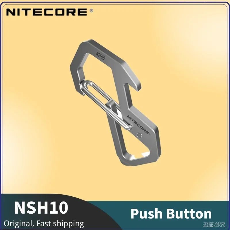 

NITECORE NSH10 Многофункциональный титановый карабин