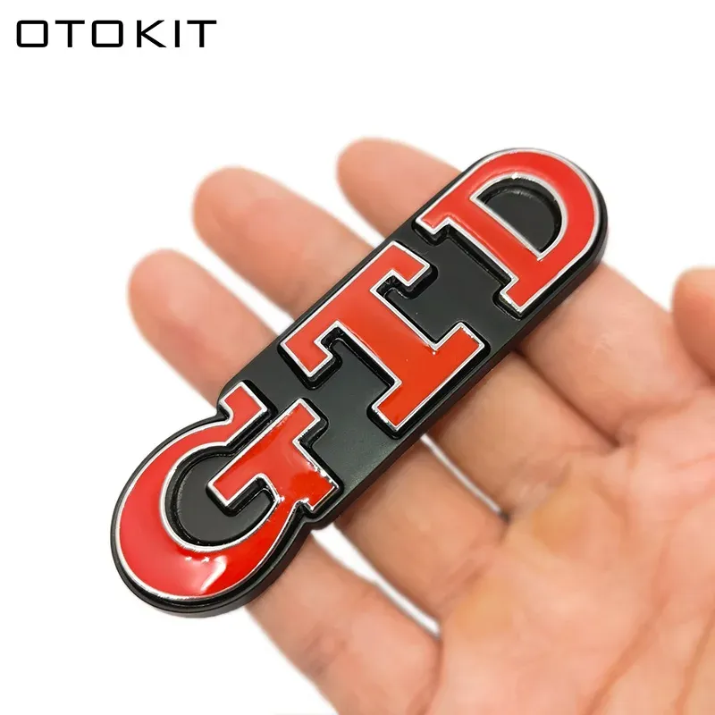

1 шт. автомобильные 3D металлические наклейки GTD, эмблема гриля на голову, задний значок для VW VOLKSWAGEN Golf 2 4 5 6 7 8 R MK4 MK5 MK6 MK7, наклейка