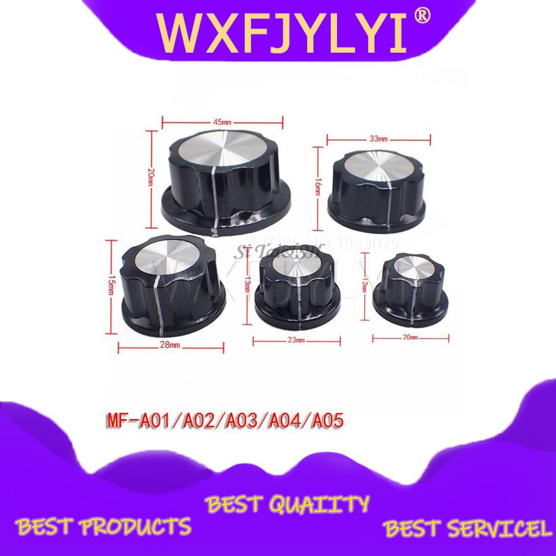 

5 шт. Поворотные переключатели Si Tai&SH MF-A01-MF-A05 WH118/WX050 6 мм