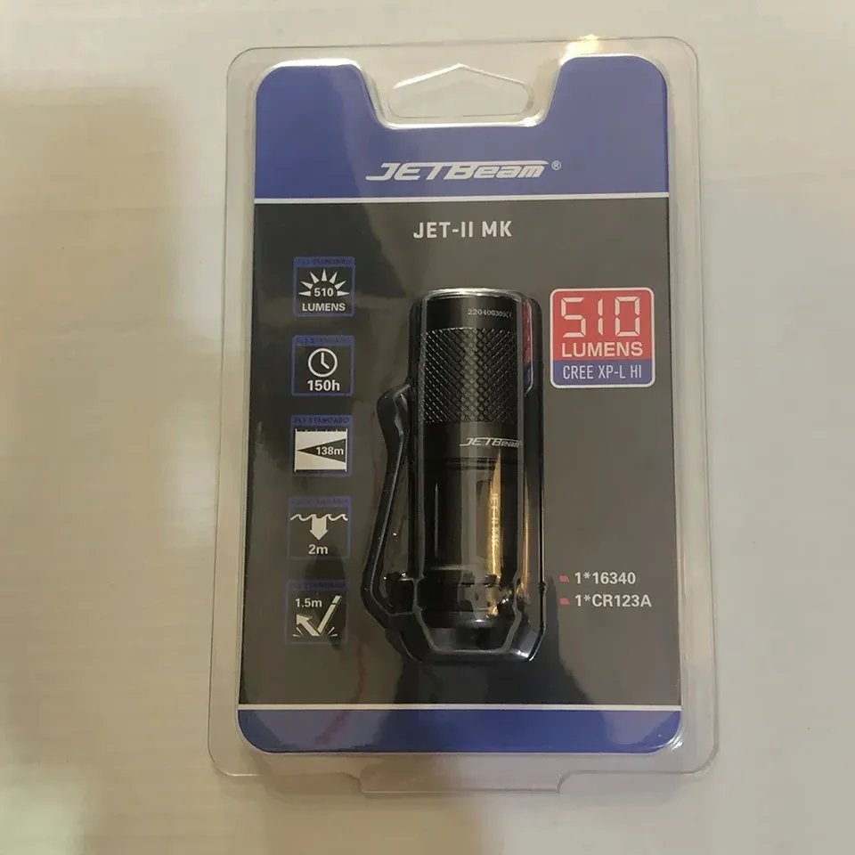 

JETBEAM II MK II-MK JET-II MK Мини-фонарик 510 люмен