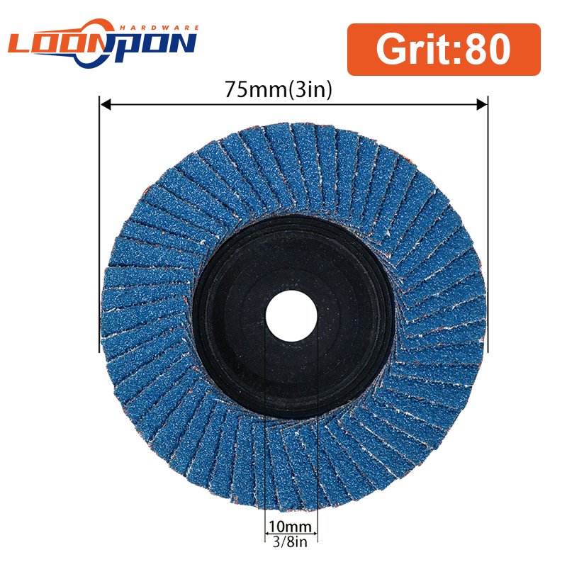 

Лоонпон шлифовальные круги 75 мм 80 grit 2-10 шт