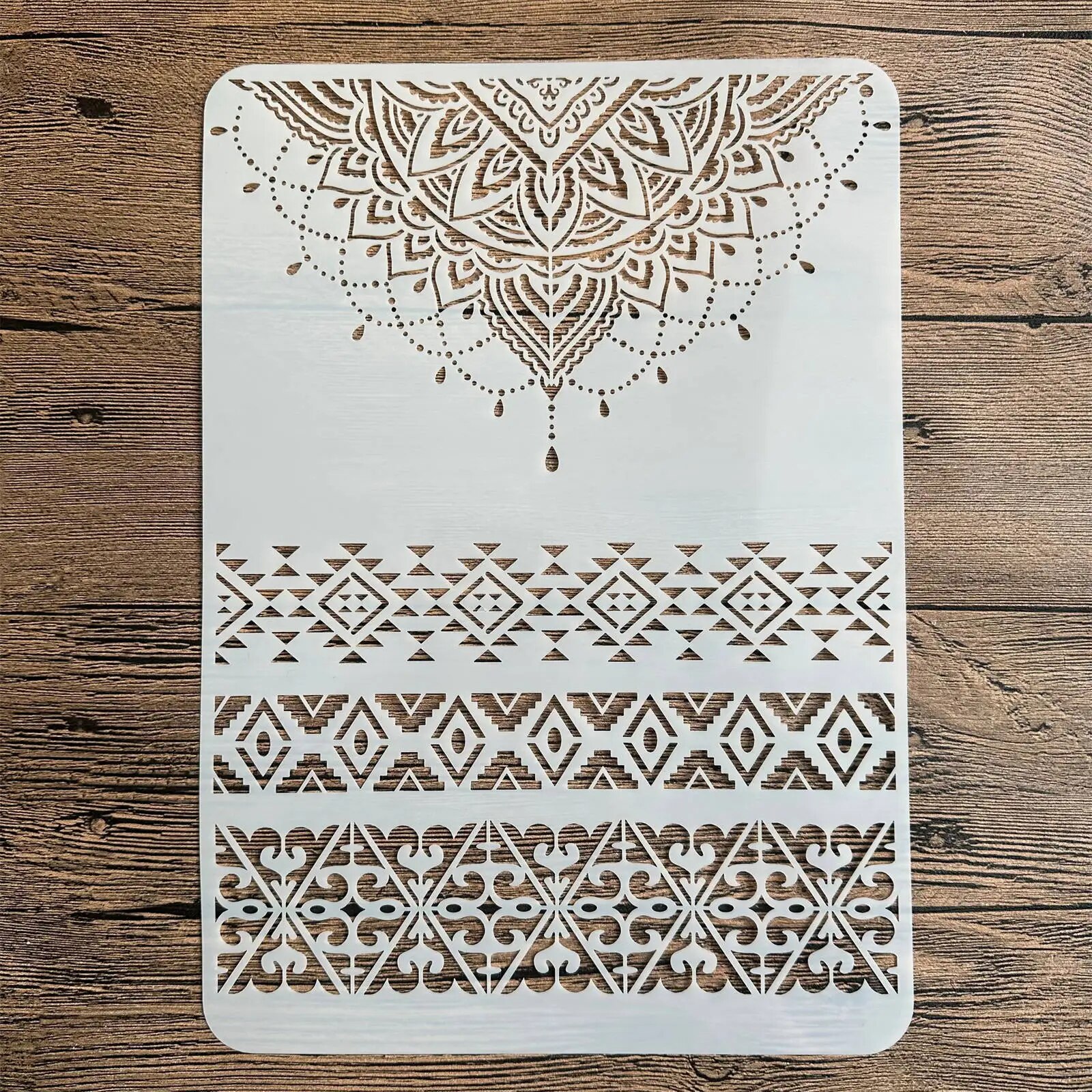 

Трафареты PenhuaMoban mandala А4