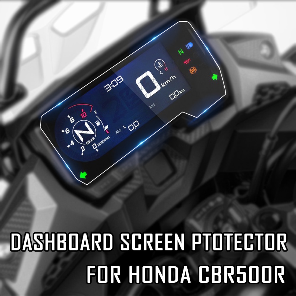 

Для Honda CB650R CBR650R CBR500R CB500F CB500X 2019 2020 202 Защитная пленка для экрана приборной панели, защитная пленка для экрана от царапин