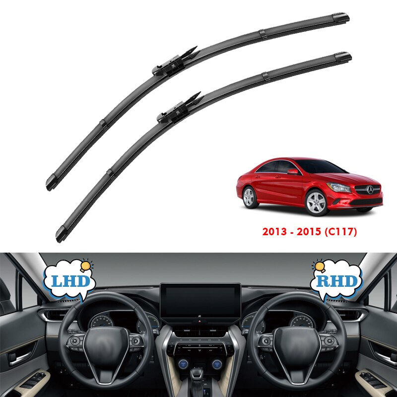 

Щетки стеклоочистителя для Mercedes Benz CLA Class C117 W117 2013-2019 автомобильные аксессуары стеклоочистителя CLA 180 200 250