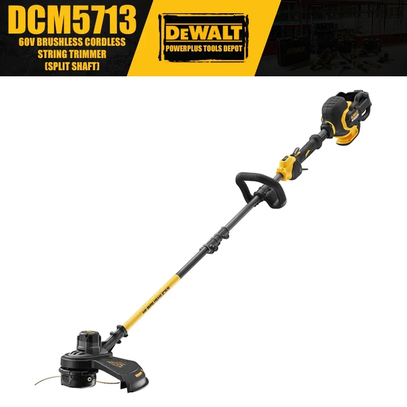 

DEWALT DCM5713 FLEXVOLT Бесщёточный аккумуляторный триммер 60В