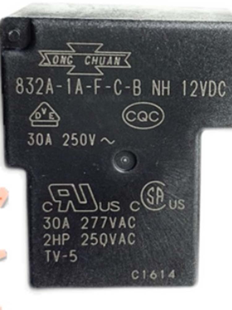 

Реле 832A-1A-F-C-B 12 В постоянного тока 30 А, 4 контакта, 2 шт