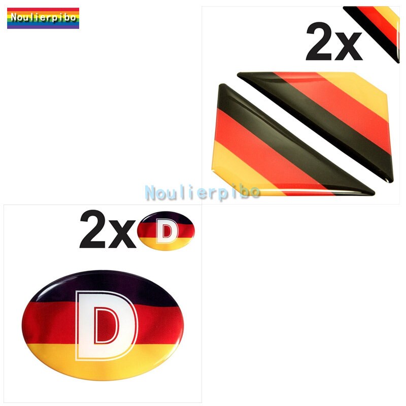 

D Германия Deutschland Флаг Окно АВТОМОБИЛЬ 3D Куполообразная НАКЛЕЙКА Смола Наклейка Значок Автомобиль Грузовик Окно Ноутбук Мотоциклетный Шлем Виниловые Наклейки