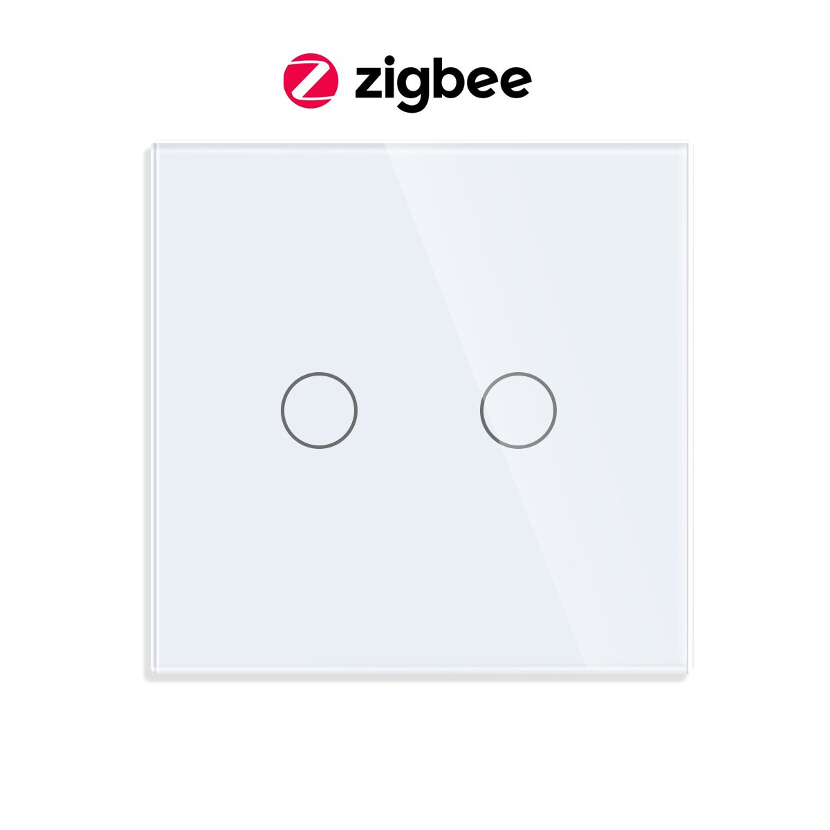 

Переключатель Bingoelec Zigbee, умный выключатель с нейтральным проводом со стеклянной панелью, с управлением через приложение для умного дома