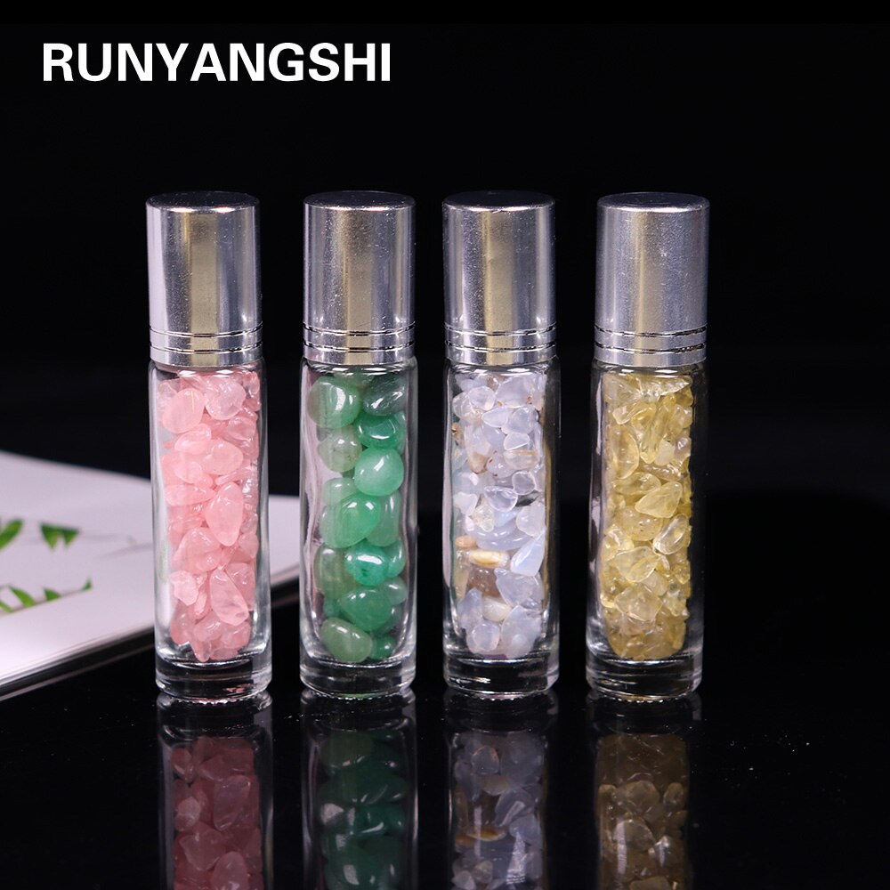 

Набор флаконов для эфирных масел с кристаллами Runyangshi