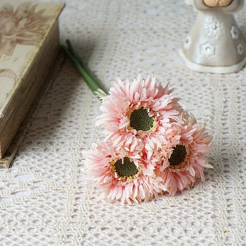 

Искусственные цветы Gerbera, 3 шт.