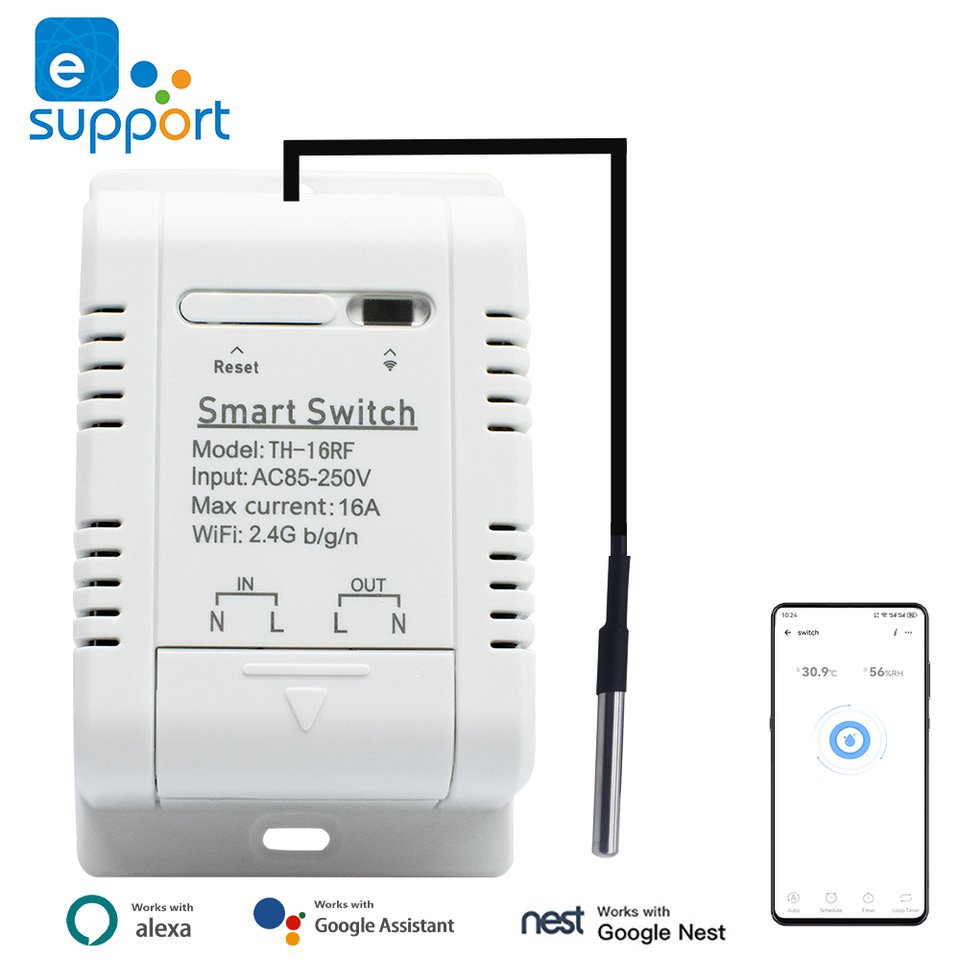 

Scimagic-RC Умный Wi-Fi переключатель с термостатом 220В