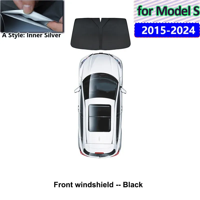 

Солнцезащитный козырек Tesla Model S, складной козырек от солнца, для защиты переднего лобового стекла