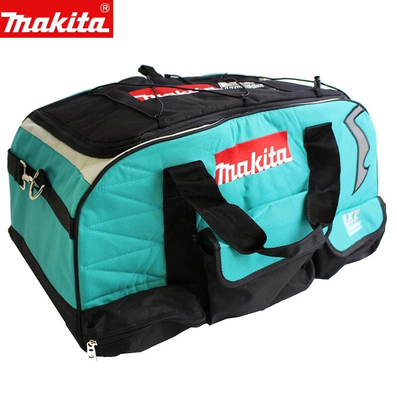 

Большая износостойкая сумка Makita 831278-2, набор инструментов на одно плечо, большая грузоподъемность, конструкция замка с пряжкой