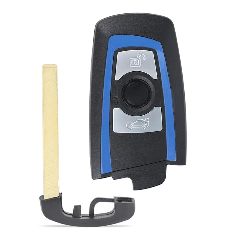 

KEYECU 315 МГц 434 МГц 868 МГц для BMW 3 5 7 серии 2009-2016 CAS4 F System PCF7945 ID49 Чип Smart Fob KR55WK49863 Ключ дистанционного управления