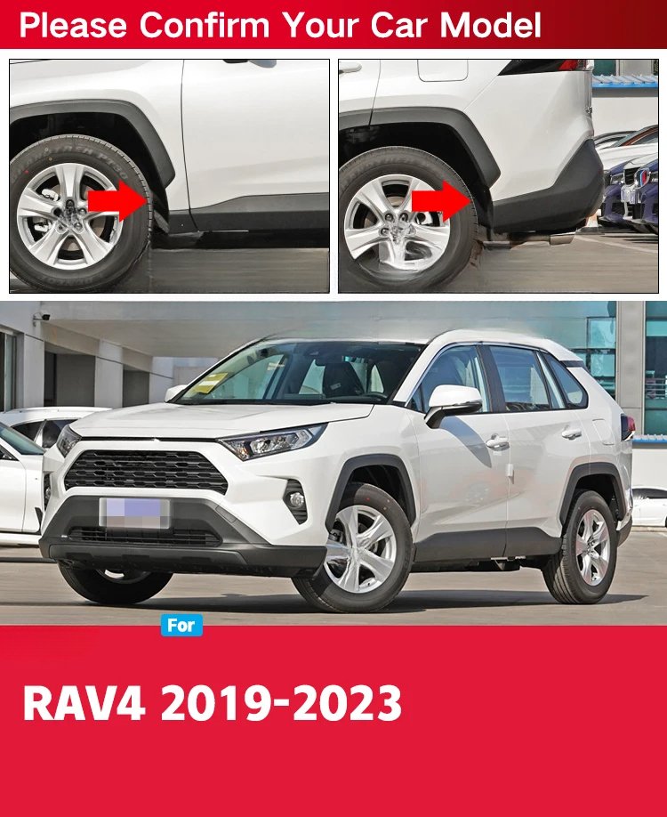 

Брызговики для Toyota RAV4 2019-2023 Hybrid XA50 2022