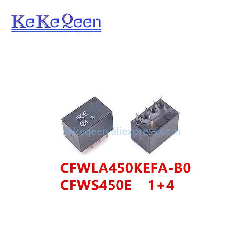

10 шт./лот CFWS450E CFWLA450KEFA-B0 LT450EW LT450E 450EW 1 + 4 5-контактный 450 кГц керамический фильтр для реле связи