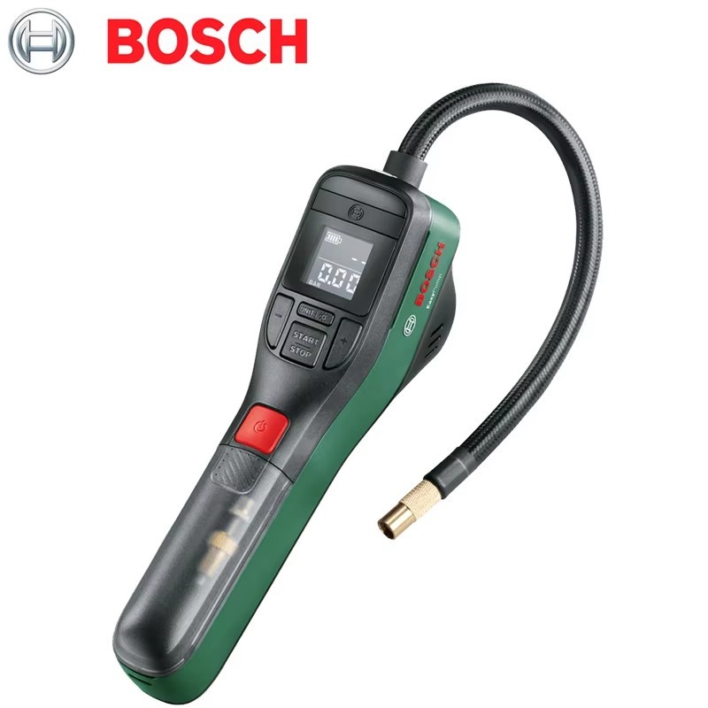 

Портативный воздушный компрессор Bosch EasyPump, аккумулятор емкостью 3 Ач, удобный, практичный, прочный, компактный, EasyPump