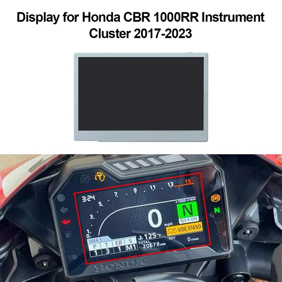 

Цветной ЖК-дисплей для приборного кластера Honda CBR 1000RR