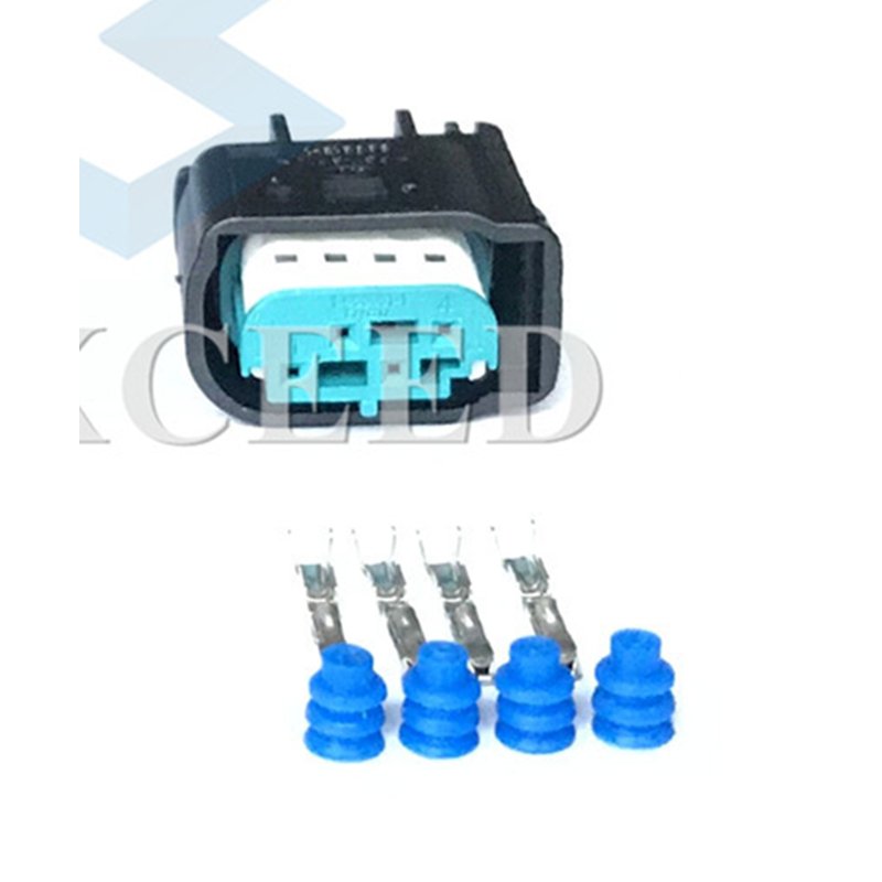 

Розетка, штекер, 4 контакта, стартер 1-967640-1 8E0971934 TPMS для датчика кислорода VW Audi, розетка, розетка, конвертер, разъем