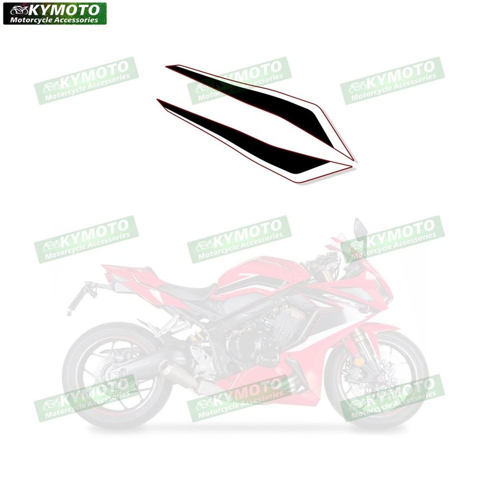 

Для Honda CBR650R CBR 650R 2023 2024, аксессуары для гоночных мотоциклов, наклейка на топливный бак, полная автомобильная наклейка, модифицированное украшение обтекателя