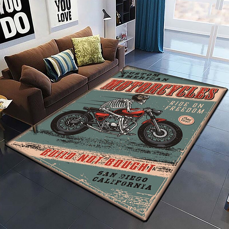 

3D ковер мотоцикл
