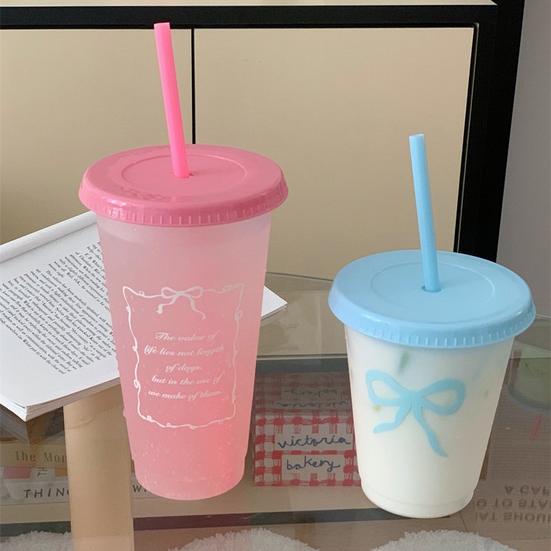 

JONBT Пластиковая бутылка для воды с бантом