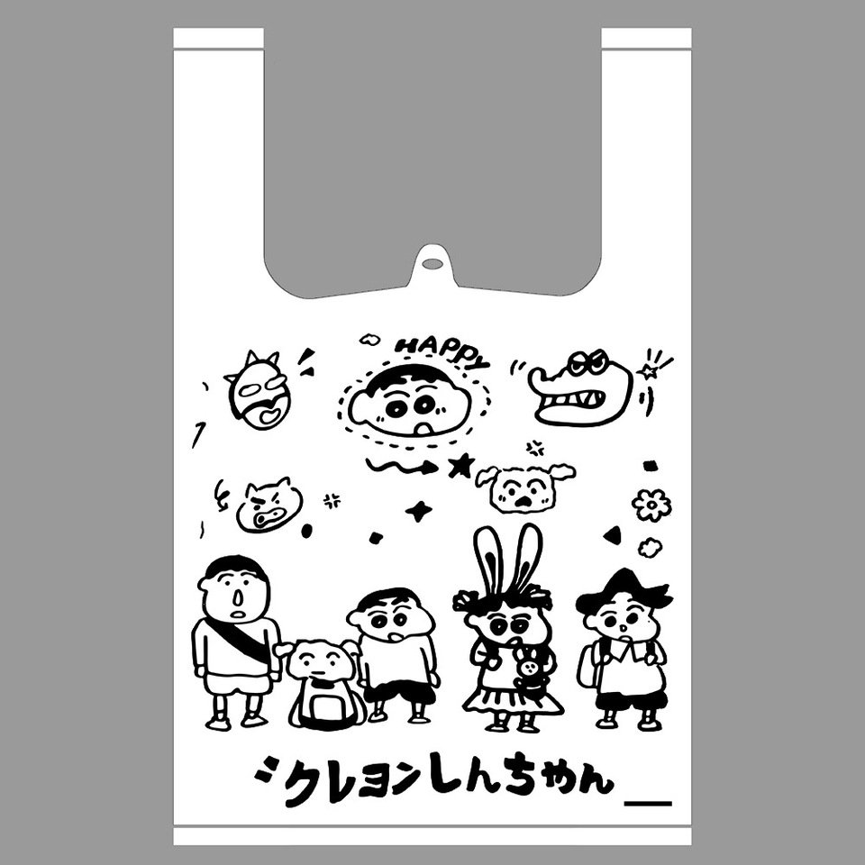 

Одноразовые мешки для мусора Crayon Shin-chan