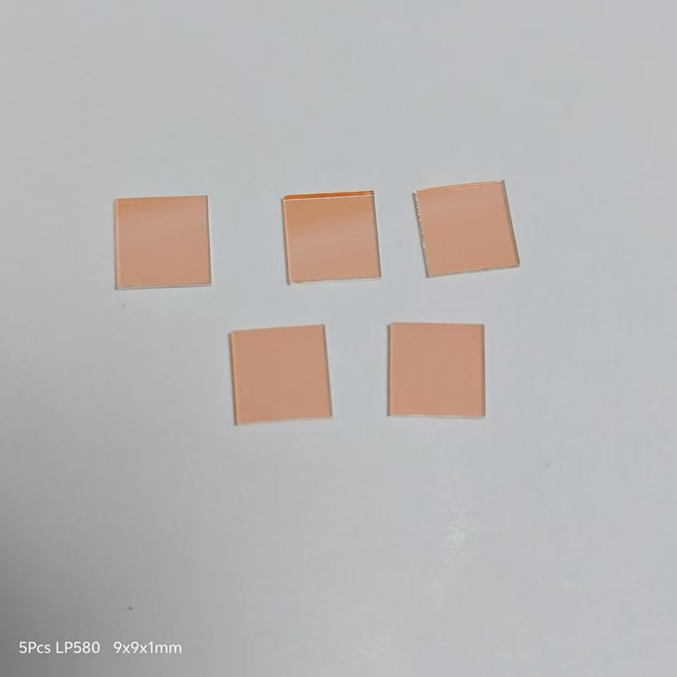 

10 шт., размер 18x13x1 мм, 580 нм, дихроичное стекло фильтра на 45 градусов