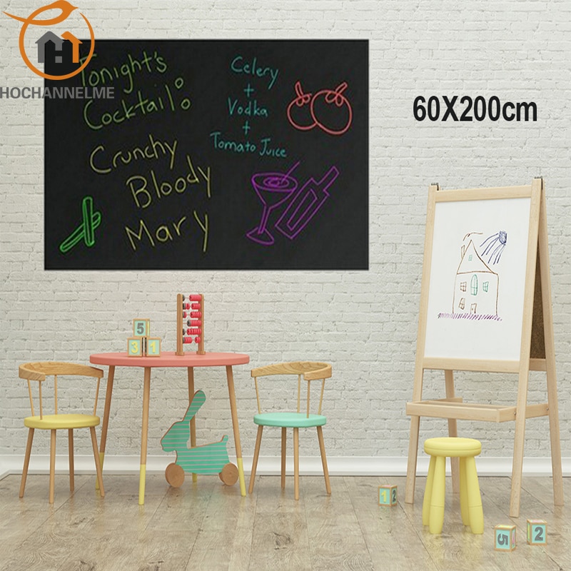 

Черная виниловая доска HOCHANNELME 60*200 см