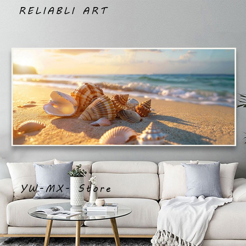 

Плакат из ракушки зелёного дерева RELIABLI ART
