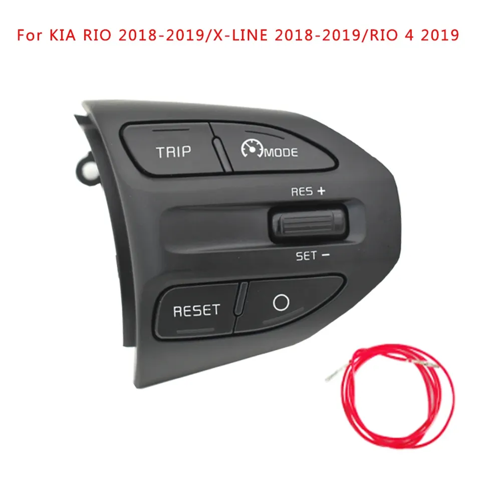 

Кнопки управления круиз-контролем на руль для KIA K2 RIO 2017 2018 2019 RIO 4 Bluetooth переключатель громкости телефона Ручка переключения для автомобильных деталей
