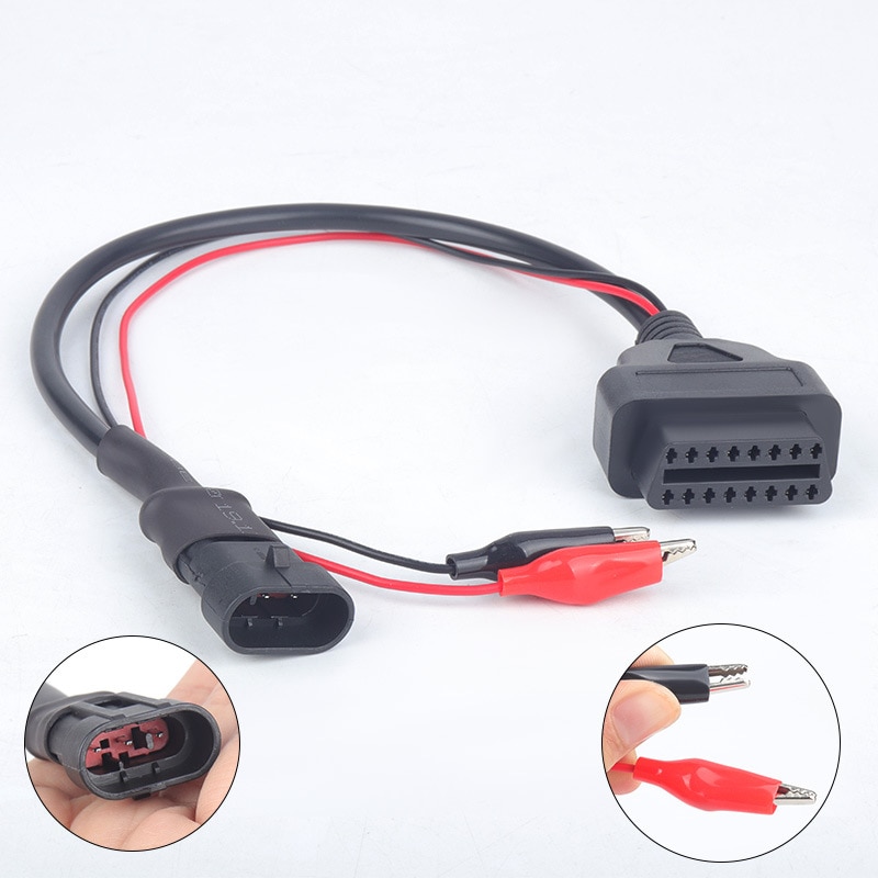 

Переходник с трех игл на OBD2 для CFMOTO