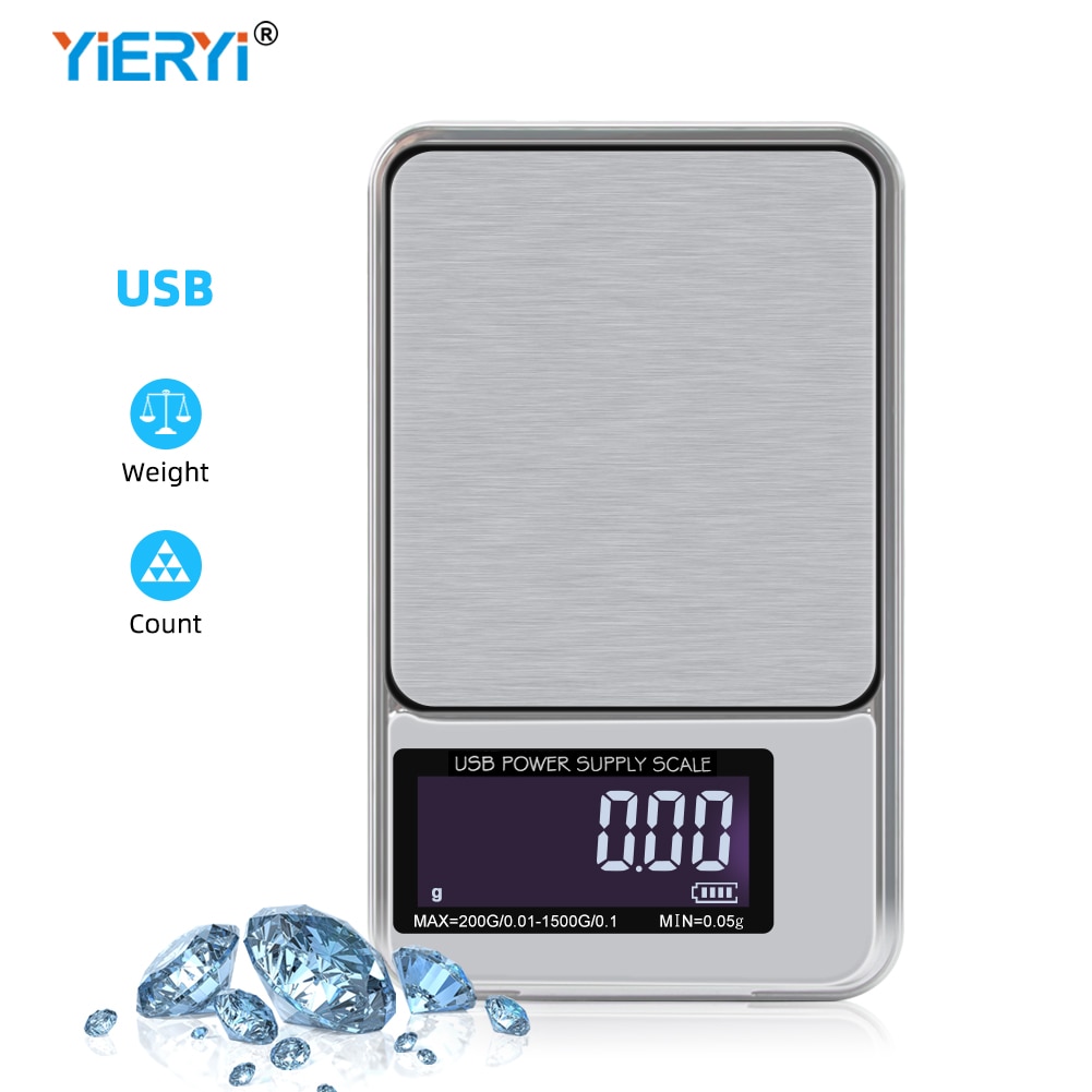 

Цифровые ювелирные весы yieryi
