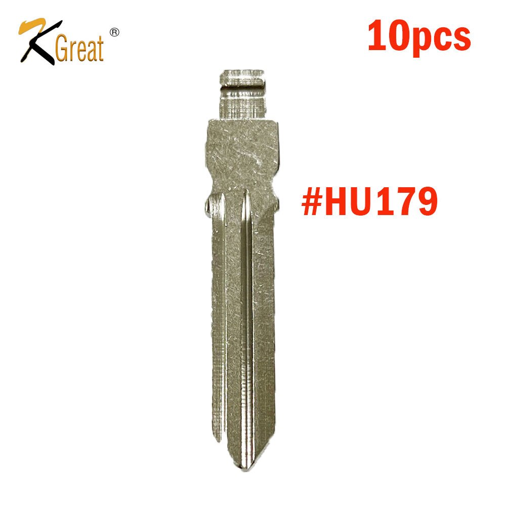 

10 шт. HU179 необрезанный откидной пустой ключ для Renault Megane Espace Laguna Duster Logan Dacia Sandero Fluence Kango Nissan Almera