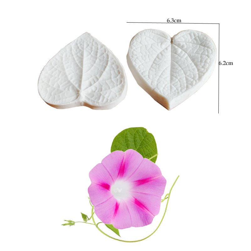 

Силиконовая форма для торта Morning Glory, цветок, лист, форма для выпечки, конфет, помадная паста, конфеты, инструменты для украшения шоколада m2676