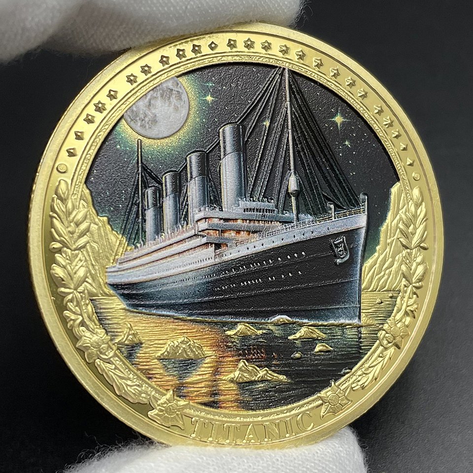 

Коллекционная монета «Титаник» OIMG